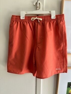 Brand New Rhythm. Men’s Orange Swim Trunks
